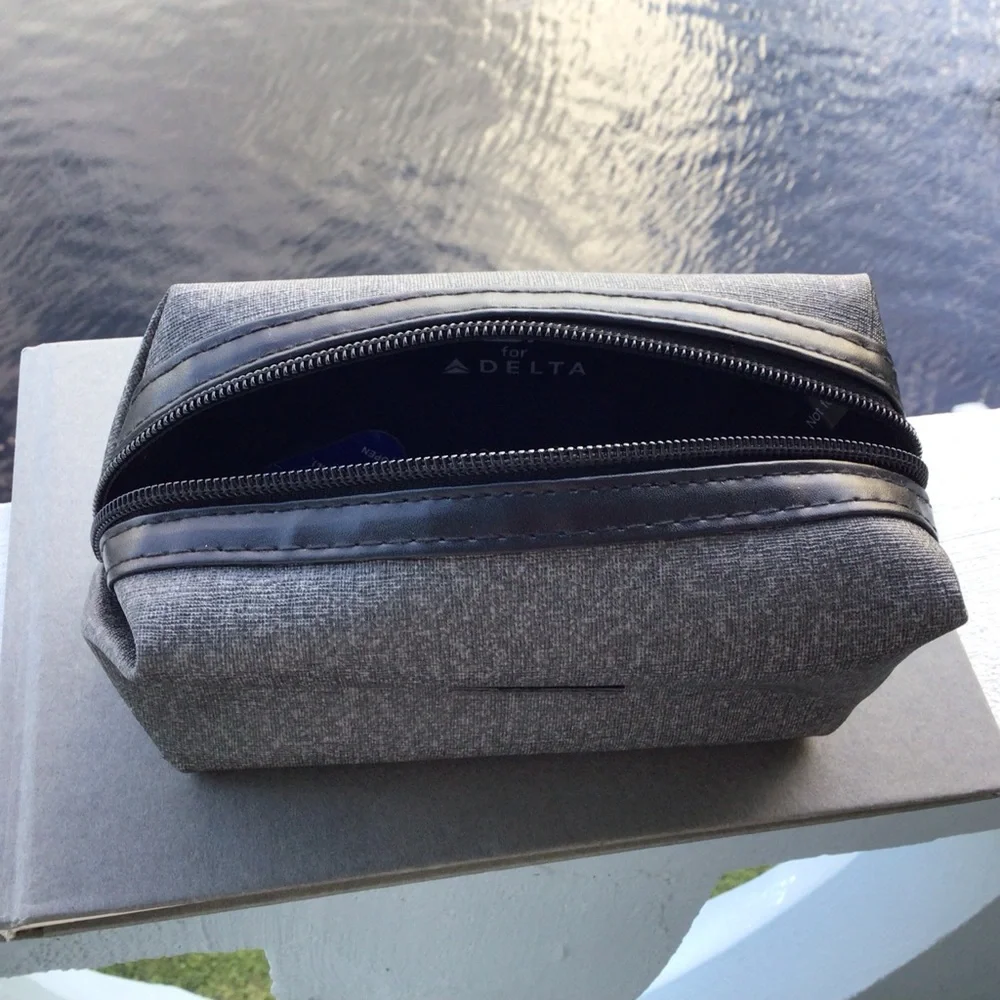 Tumi Delta Black Organizer with Added Accessories